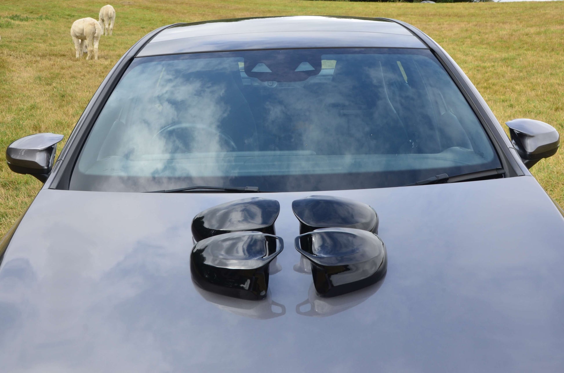 Minimal Mirror Caps (A-Class)